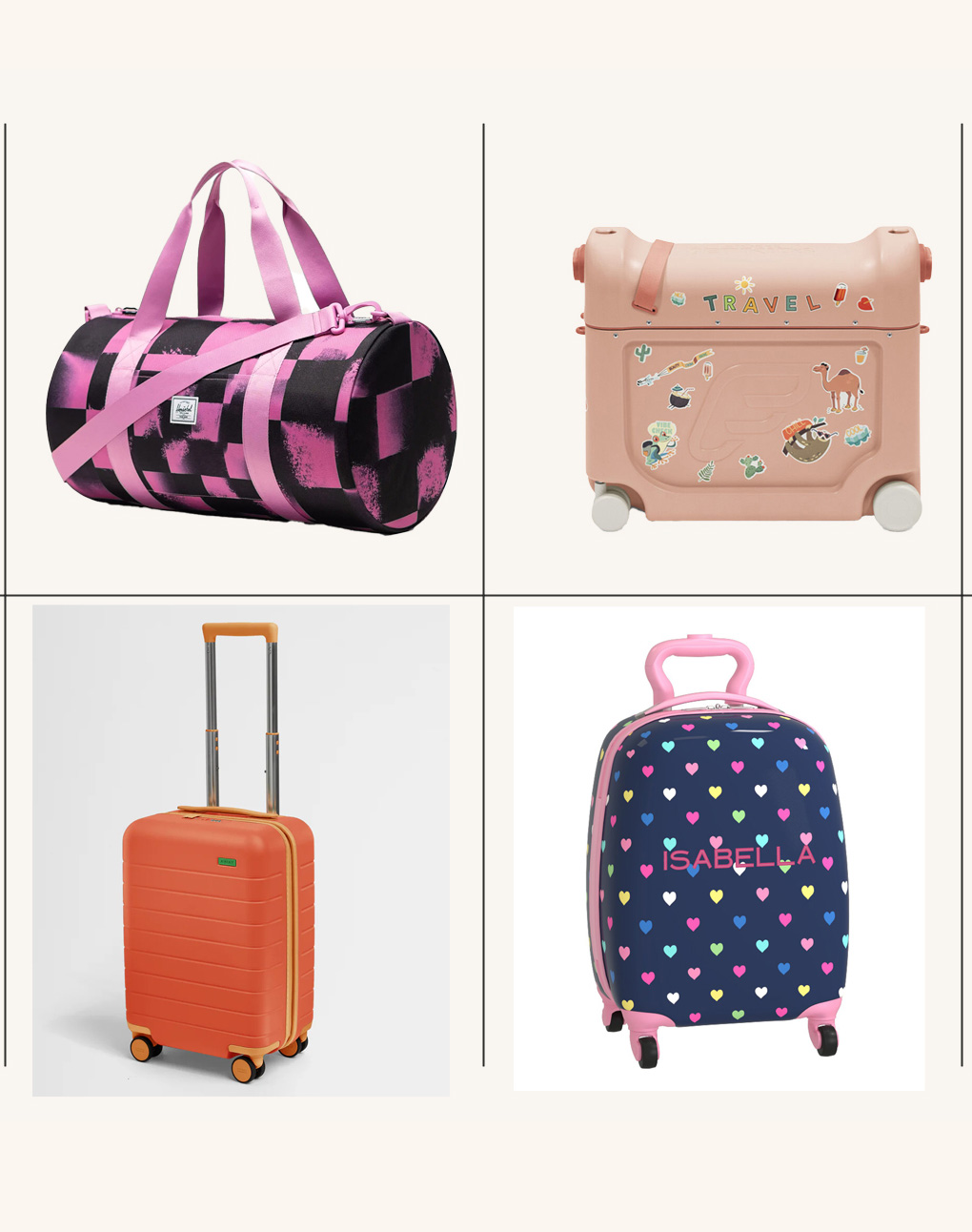 luggage for kids: 8 luggage pieces