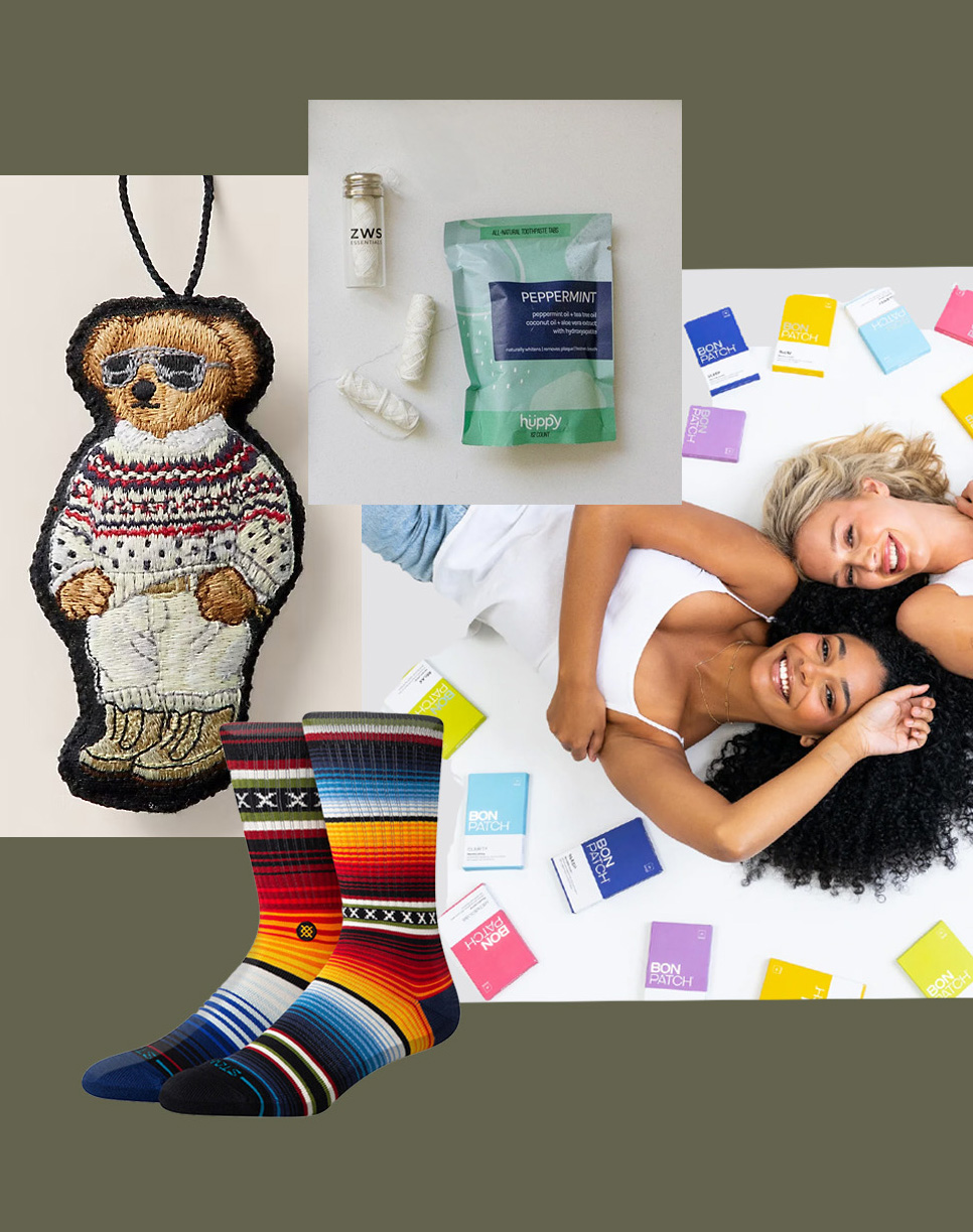 stocking stuffers for teens collage of gifts mobile