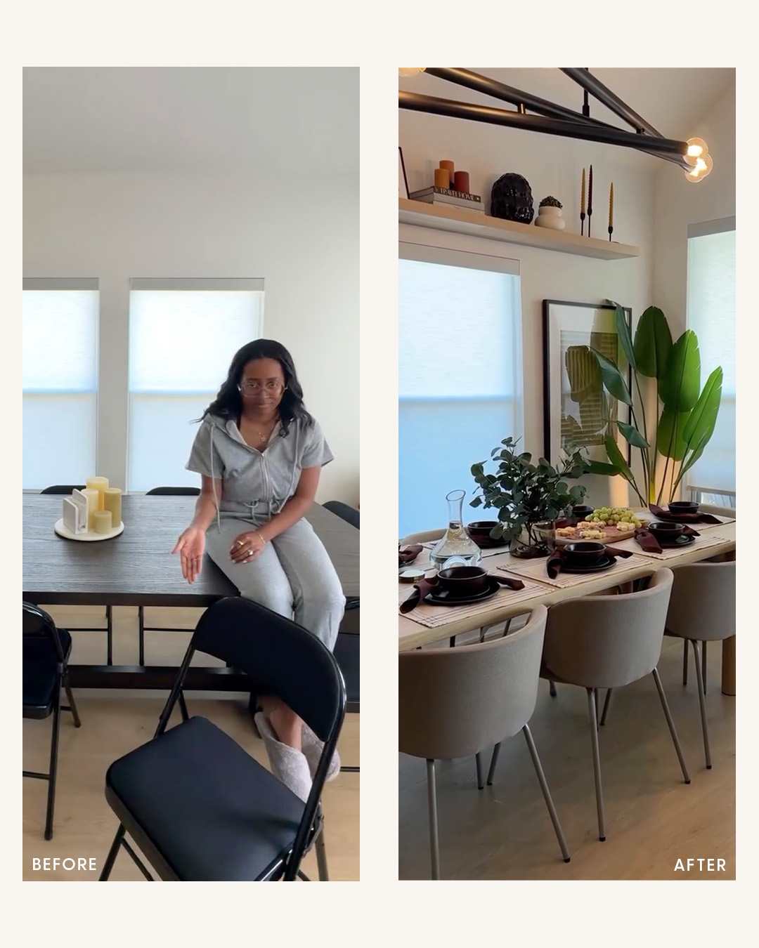 ikea dining room makeover mobile 1