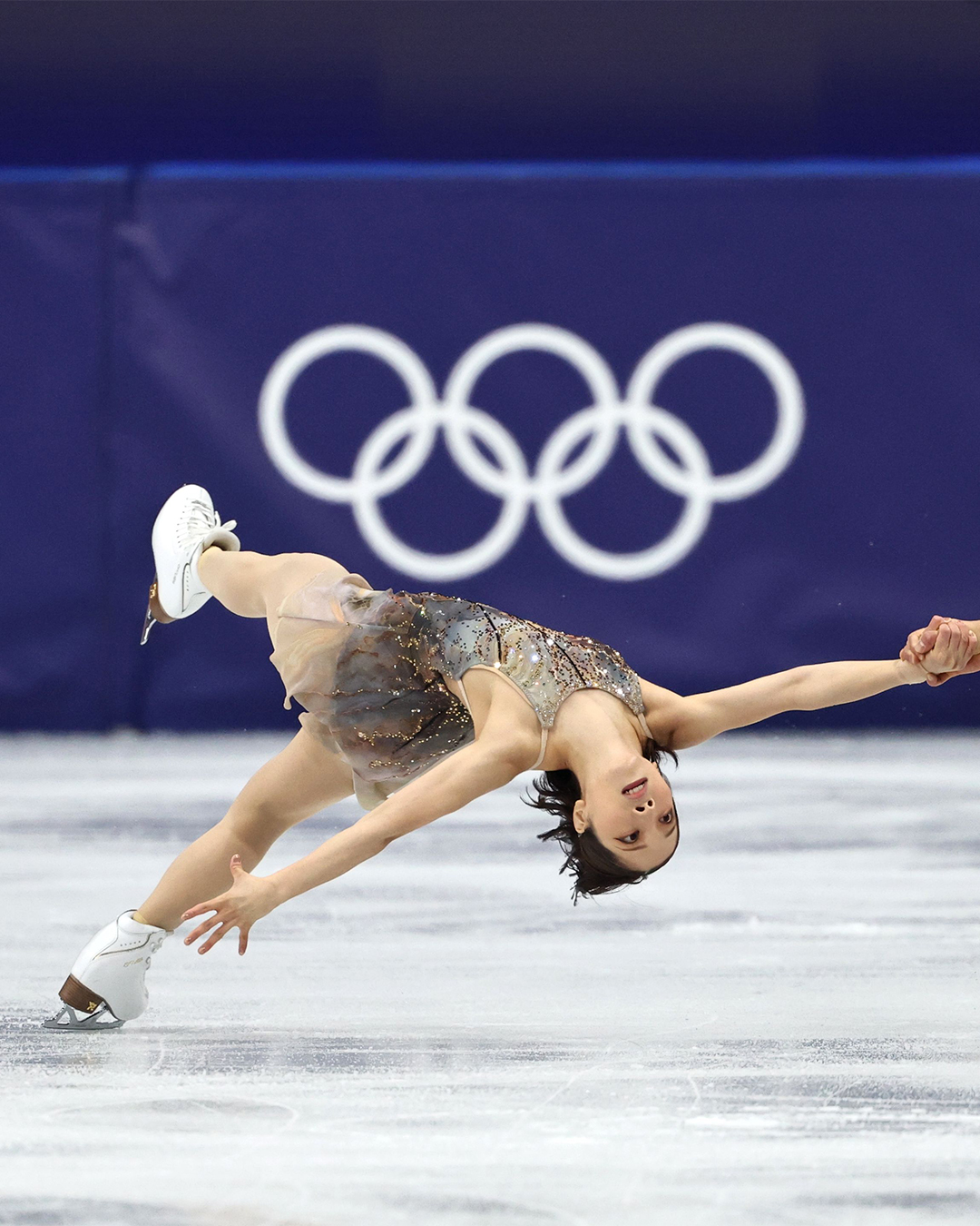 japanese pairs skaters crying olympics