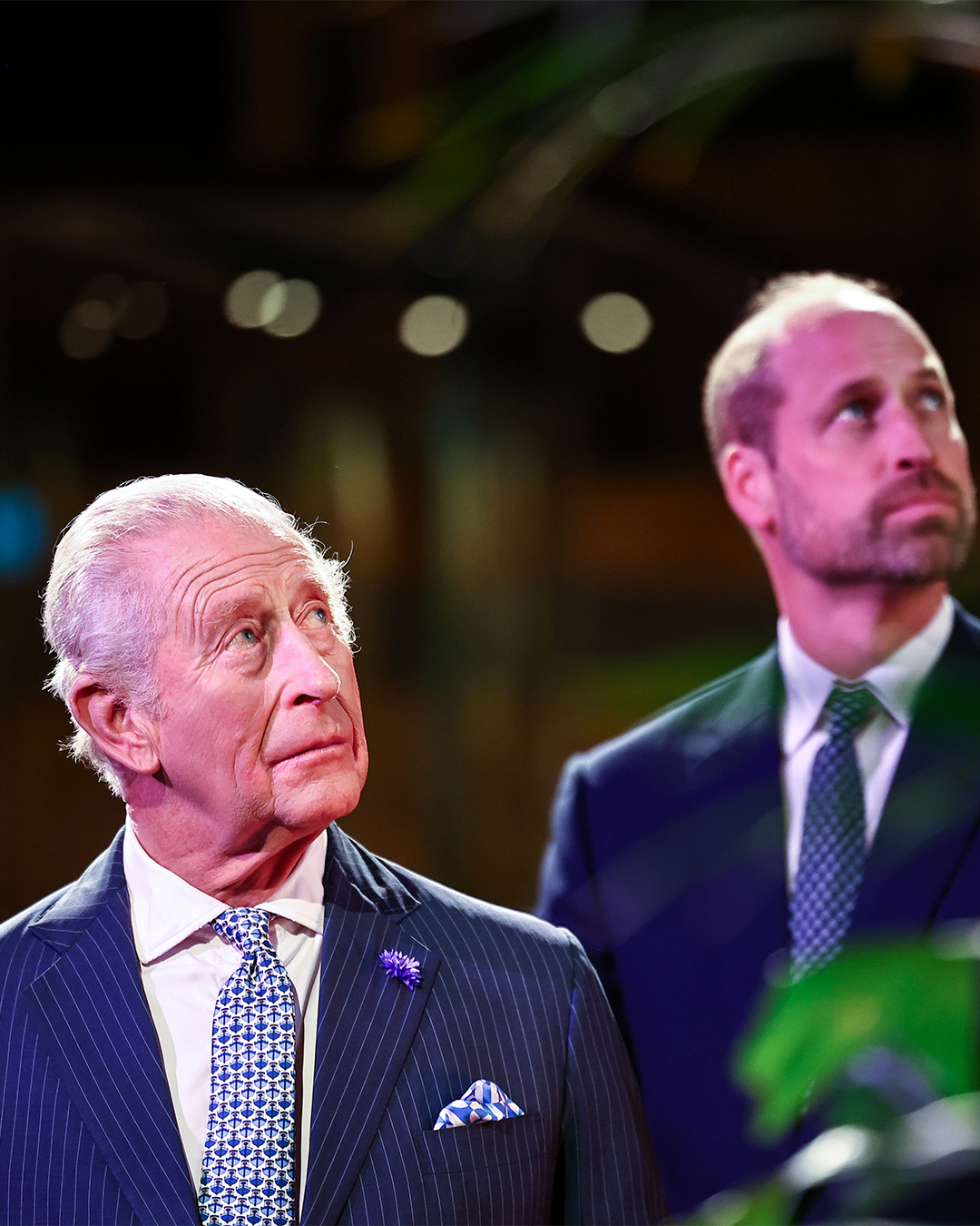 king charles prince william aga khan matching photos
