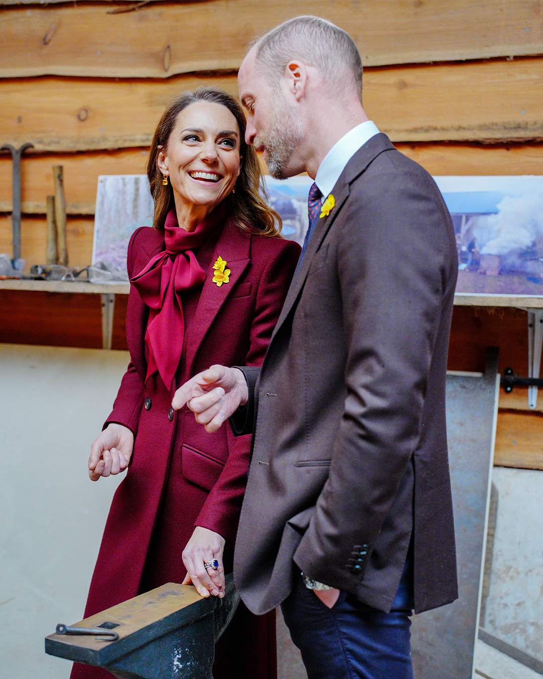 prince william kate middleton pda spring rewind